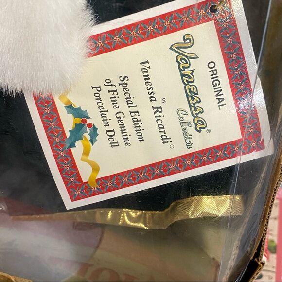 Porcelain Vintage Doll Special Edition by Vanessa Ricardi Collectible - Picture 4 of 11